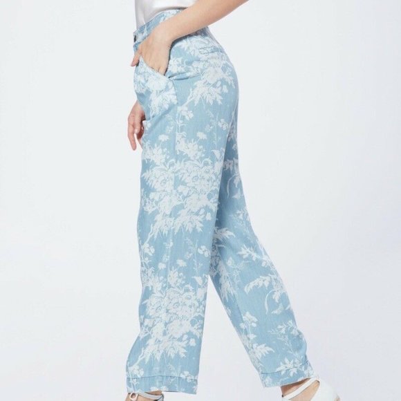 NWT PAIGE – Reeve Floral Wide Leg Tencel Pants - Picture 3 of 10